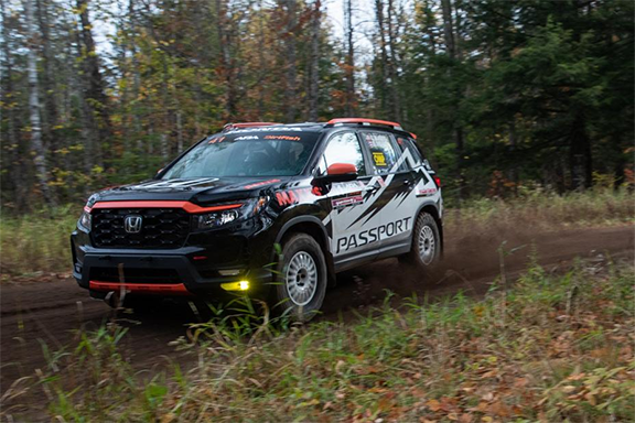 2022 Honda Passport is Ready for Stage Rally Competition