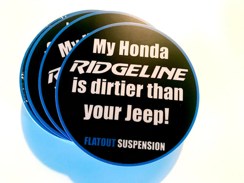 Dirty Honda Ridgeline Sticker