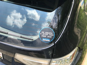 Dirty Subaru Sticker